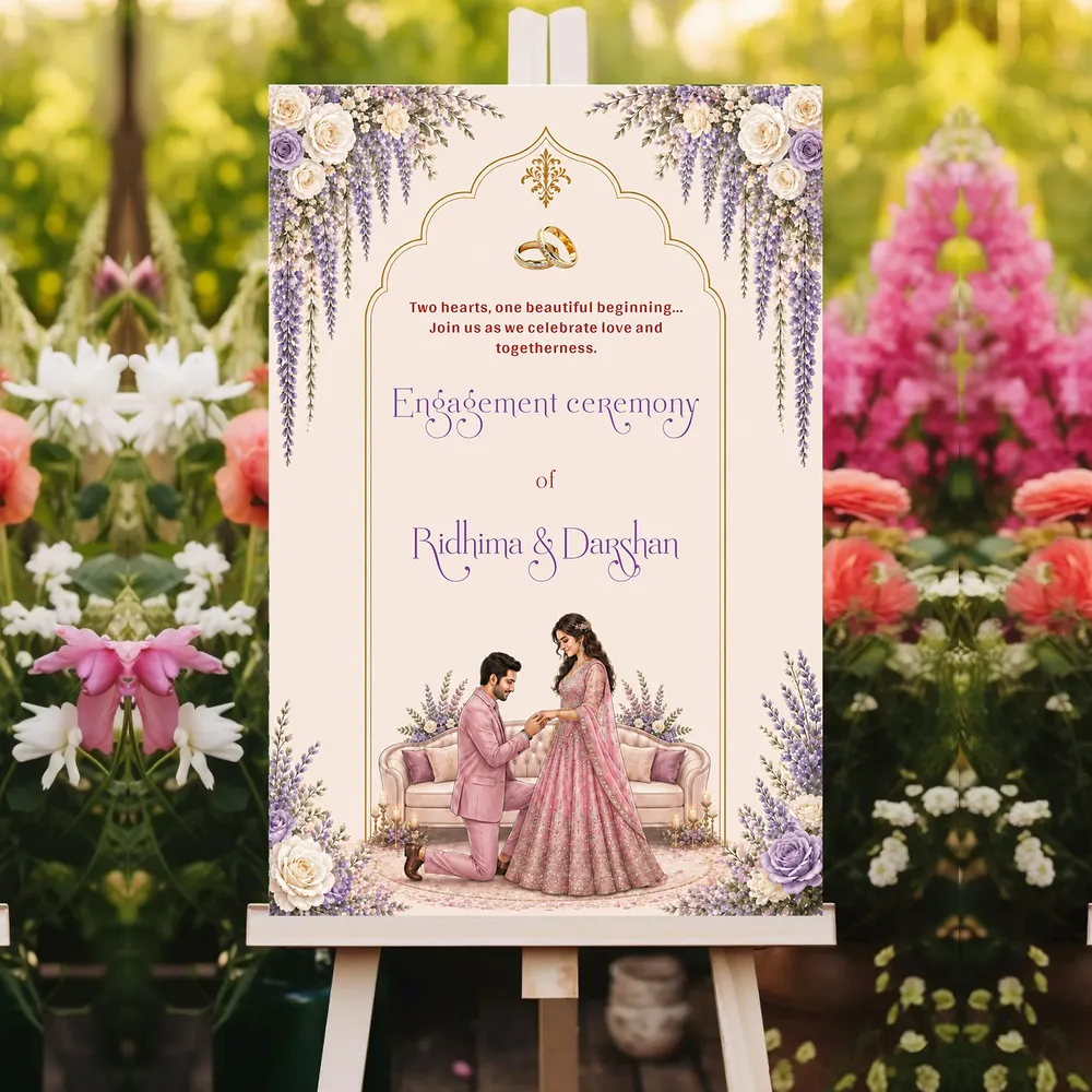 Engagement Welcome Board #25
