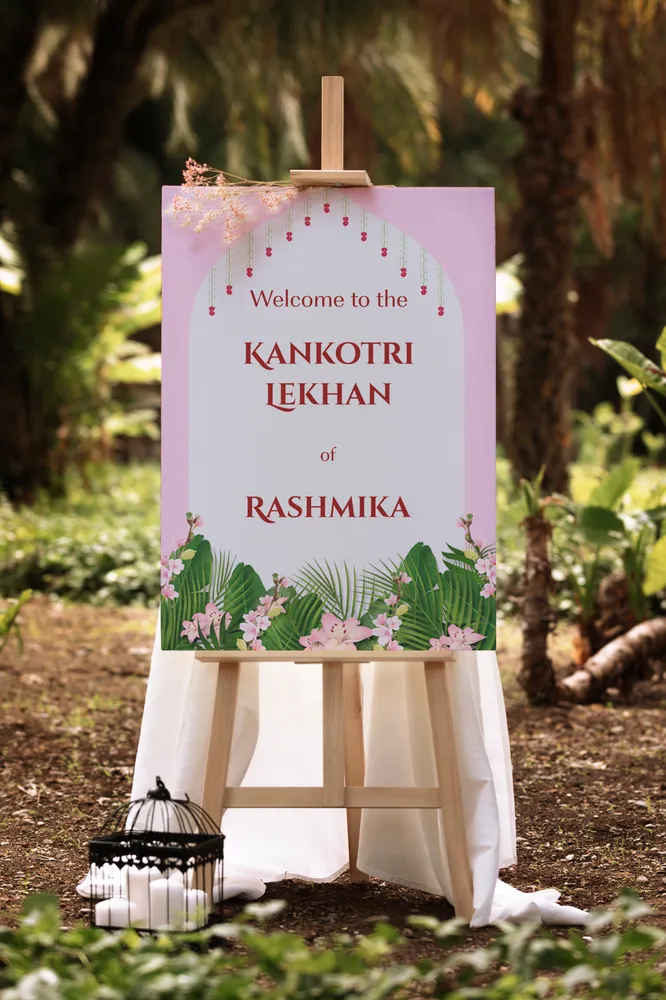 Kankotri Lekhan Welcome Board #16