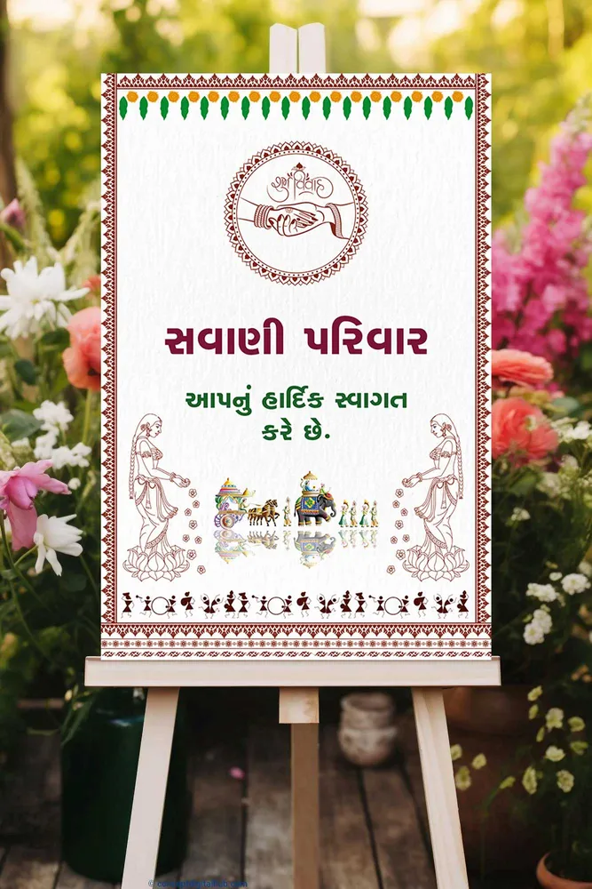Wedding Welcome Board #10