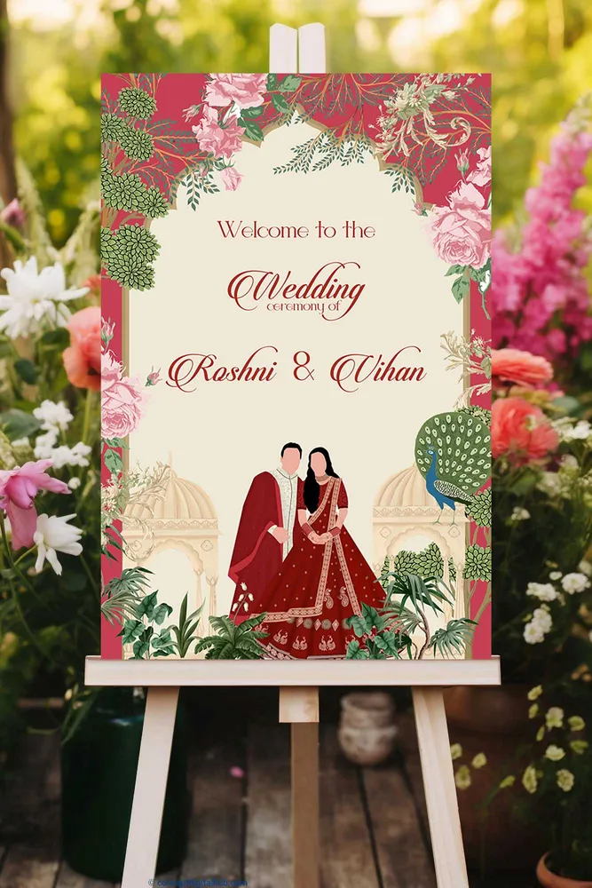 Wedding Welcome Board #16