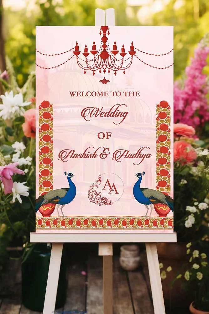 Wedding Welcome Board #2