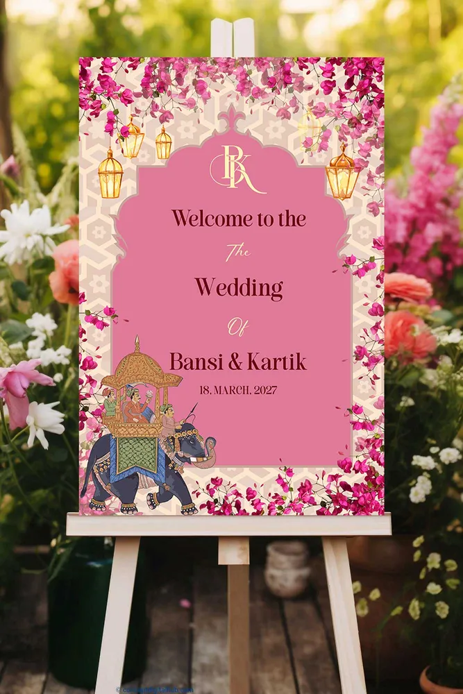 Wedding Welcome Board #20