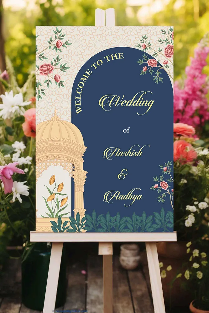 Wedding Welcome Board #22